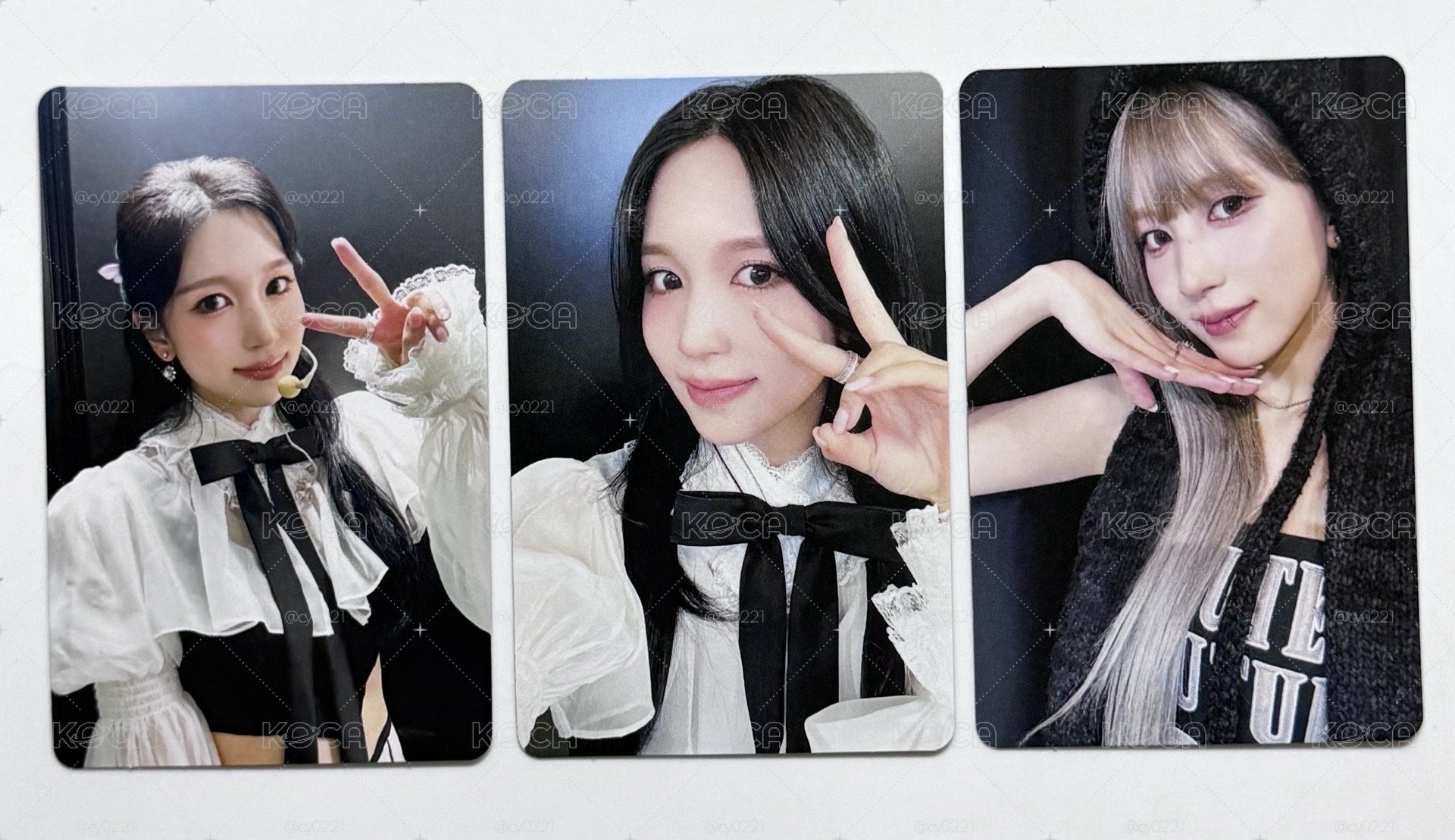 Mina 24蛋巡演唱會小卡