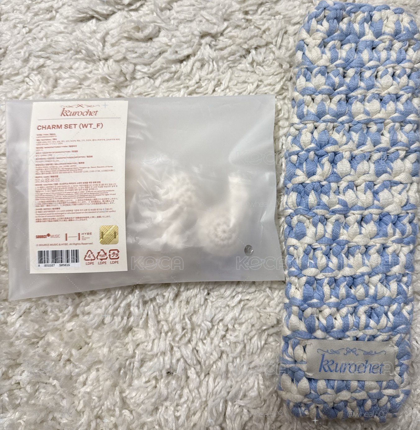 [現貨] kkurochet 手燈套+吊飾 (無小卡)