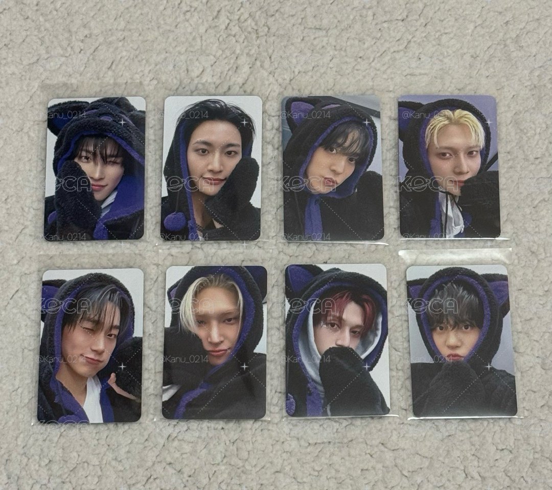 ATEEZ 黑貓8張不拆