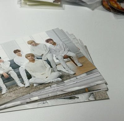 BTS Mediheal代言明信片