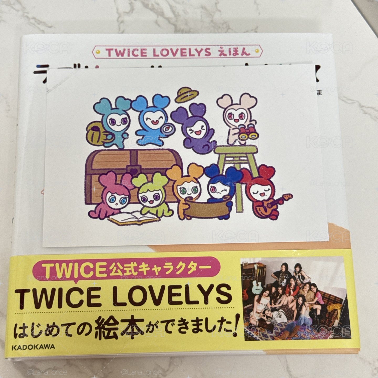 TWICE LOVELYS繪本-尋找水果 書籍 