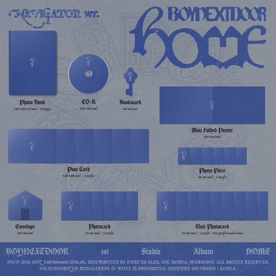 BOYNEXTDOOR HOME PB一套
