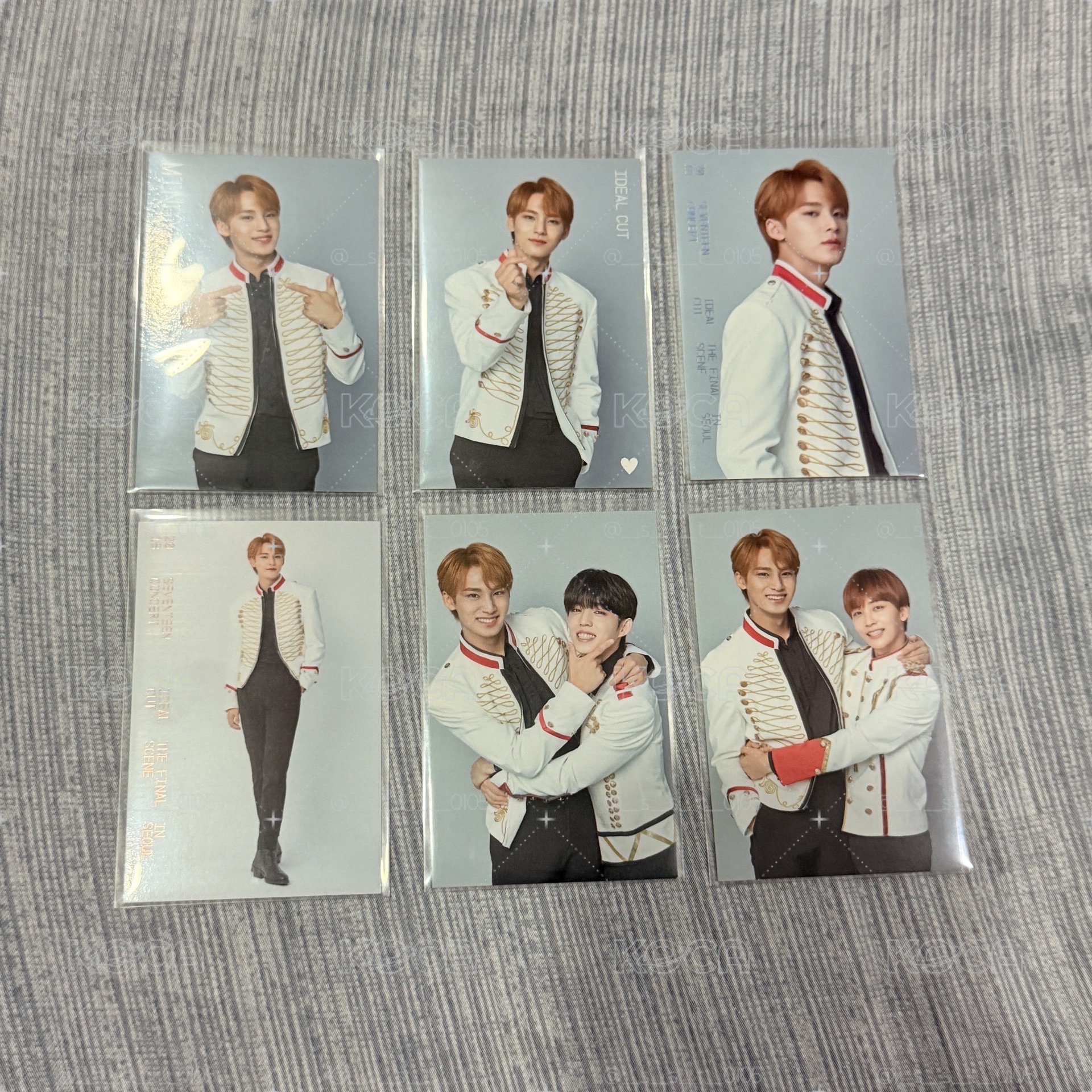 MINGYU2018 SEVENTEEN CONCERT 'IDEAL CUT'小卡】❤️金珉奎ideal cut