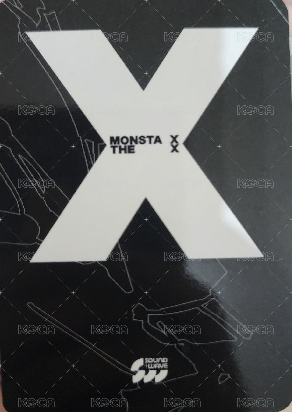 THE X sw 2.0 簽售卡 (線上) 背面