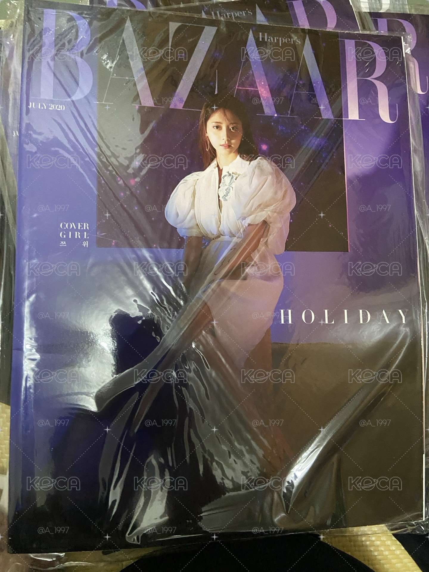 Bazaar KR 2020 雜誌子瑜封面