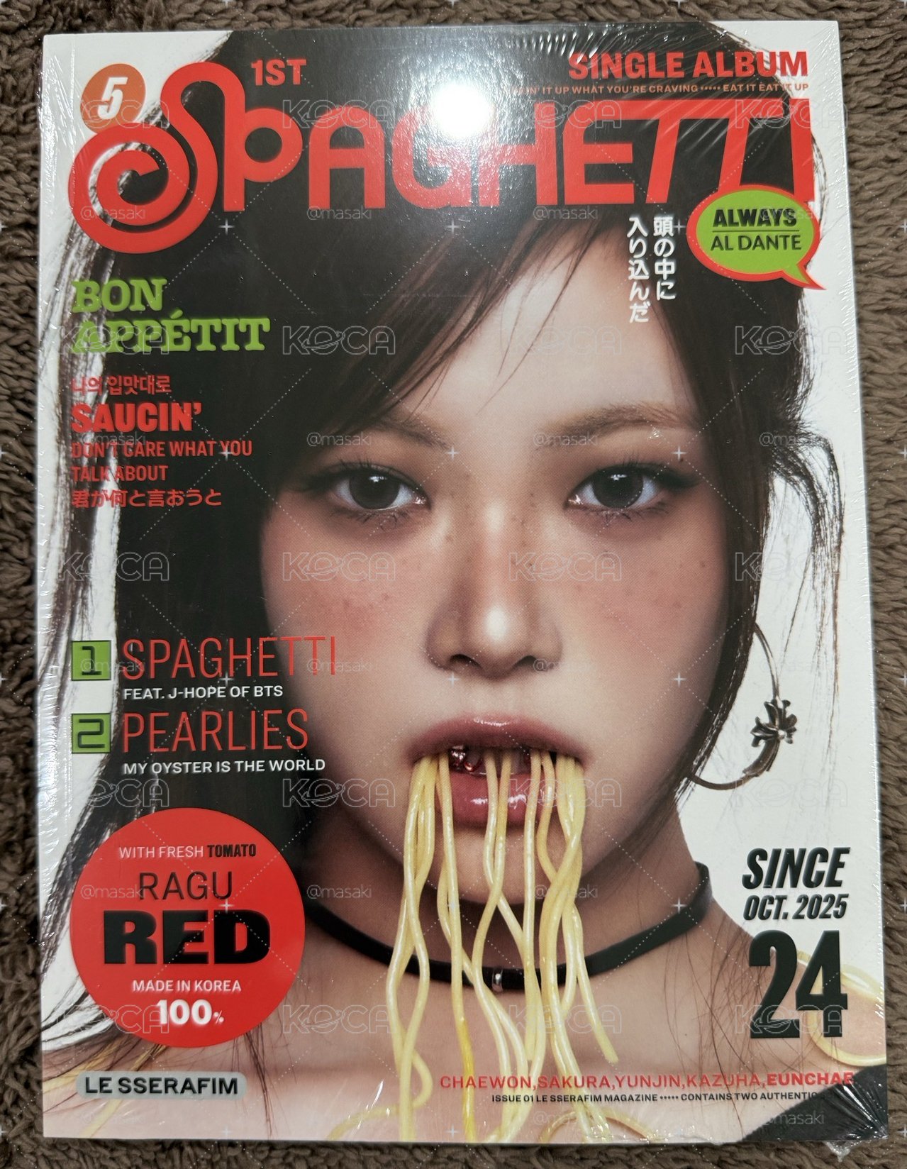 SPAGHETTI 單封