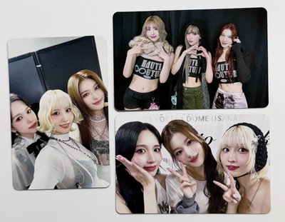 Momo Sana 蛋巡演唱會小卡