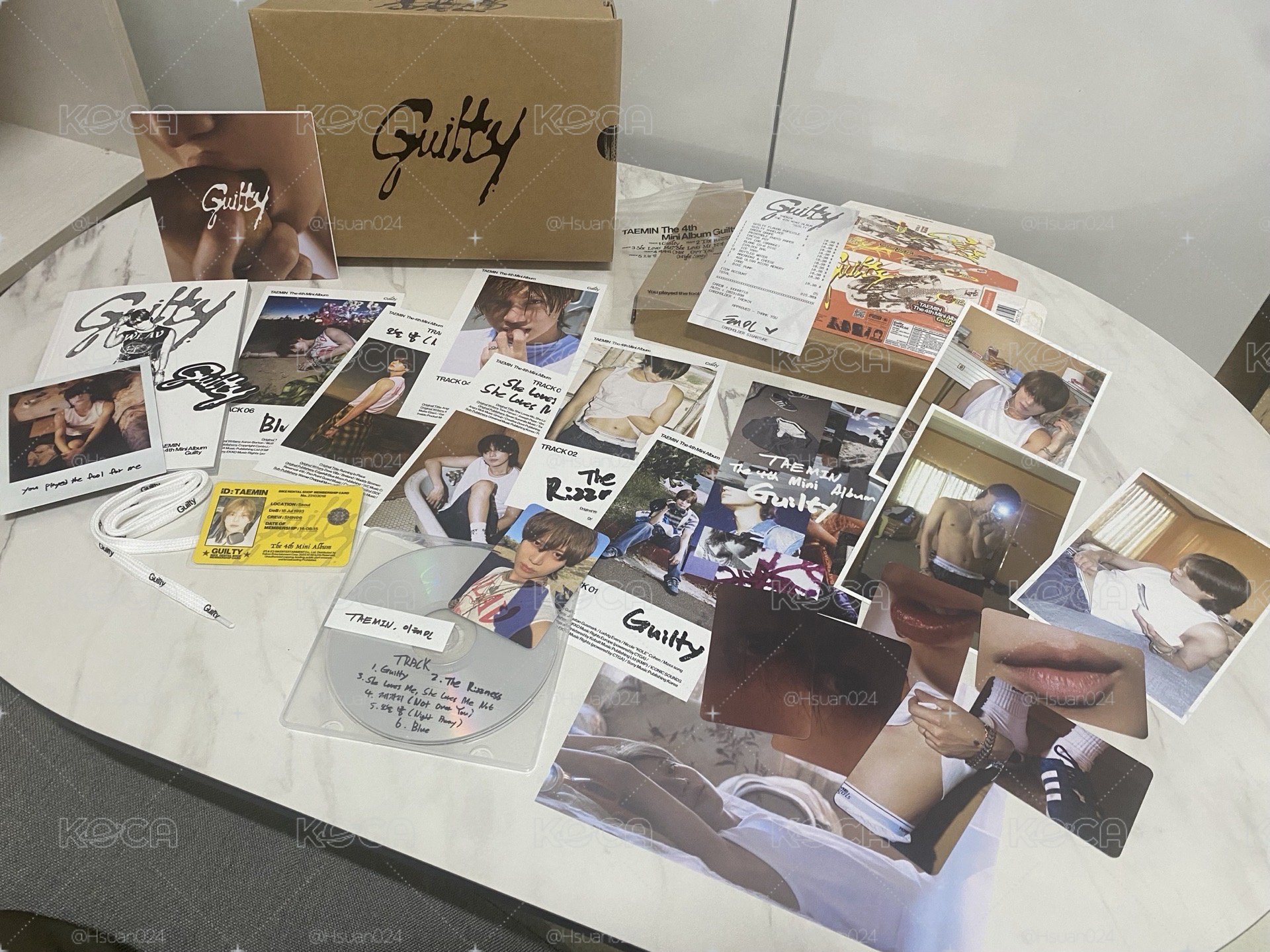 TAEMIN GUILTY(box ver.)