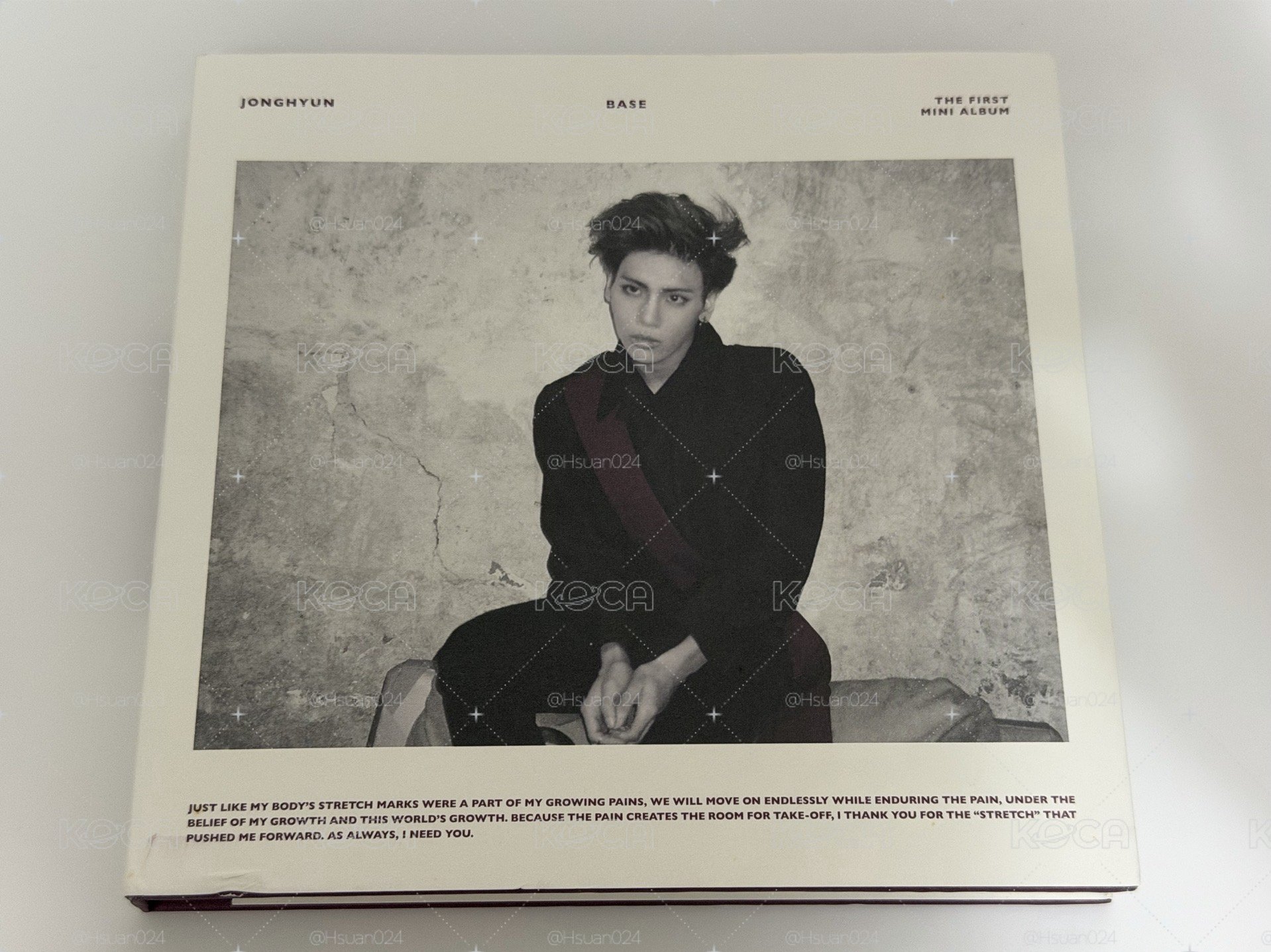 JONGHYUN BASE (白)