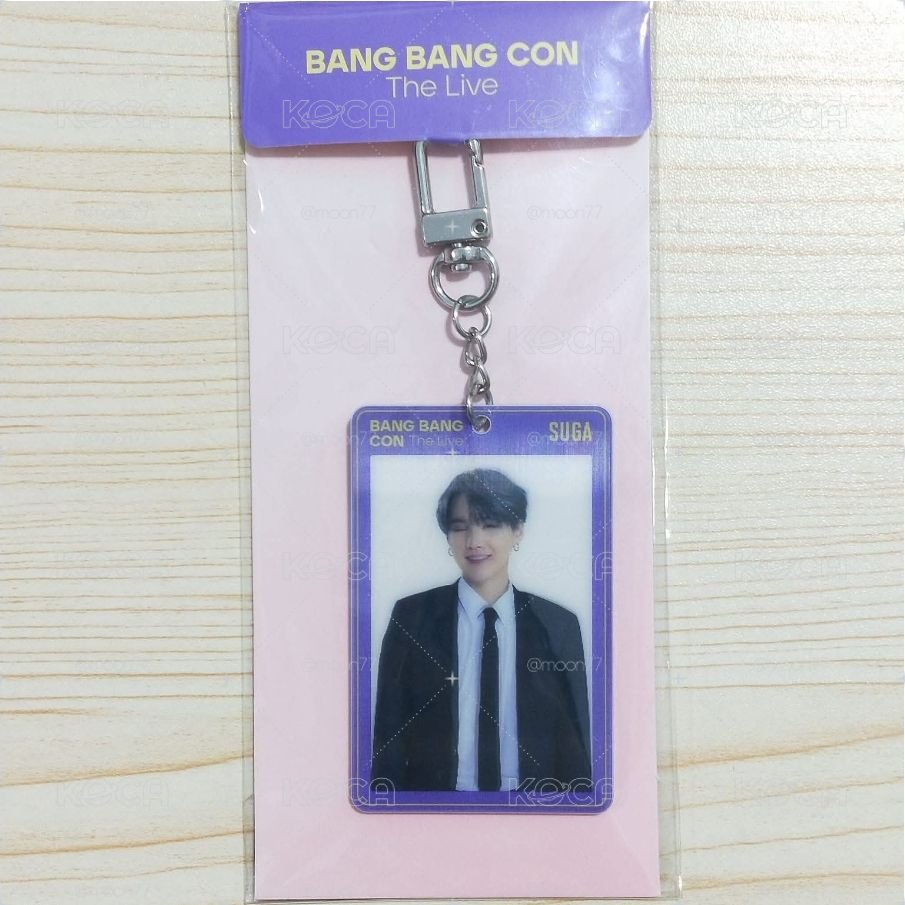 BANGBANGCON周邊 玧其光柵吊飾