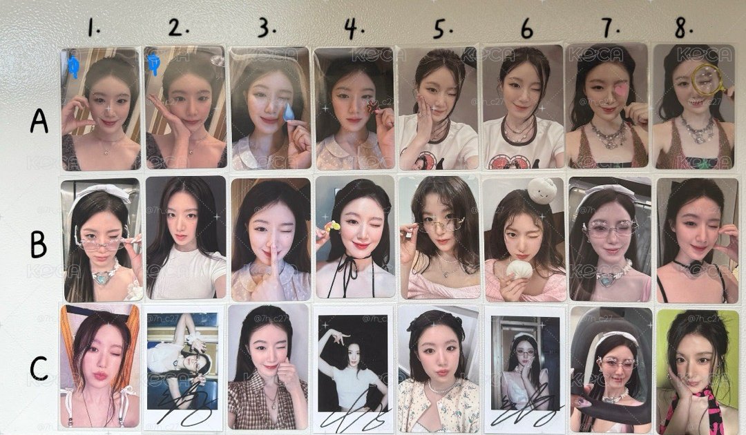 《生病急用錢😷》i-dle 舒華 特典卡