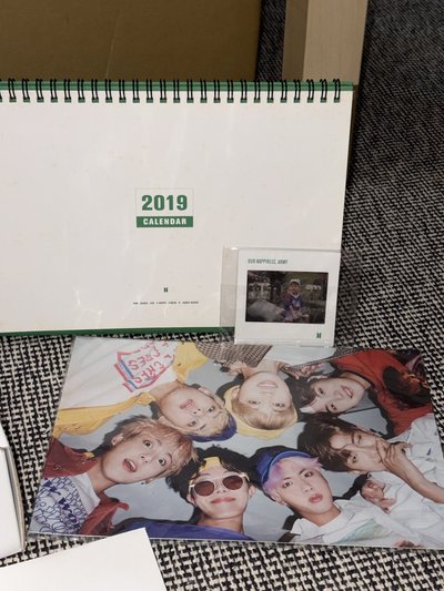 BTS 防彈少年團 2019 SG年曆（非整組）寶寶卡錫