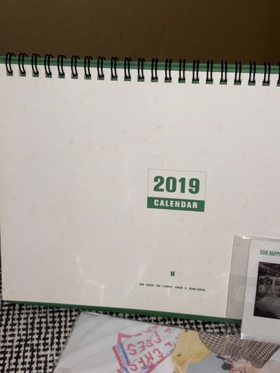 BTS 防彈少年團 2019 SG年曆（非整組）寶寶卡錫