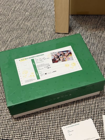 BTS 防彈少年團 2019 SG年曆（非整組）寶寶卡錫