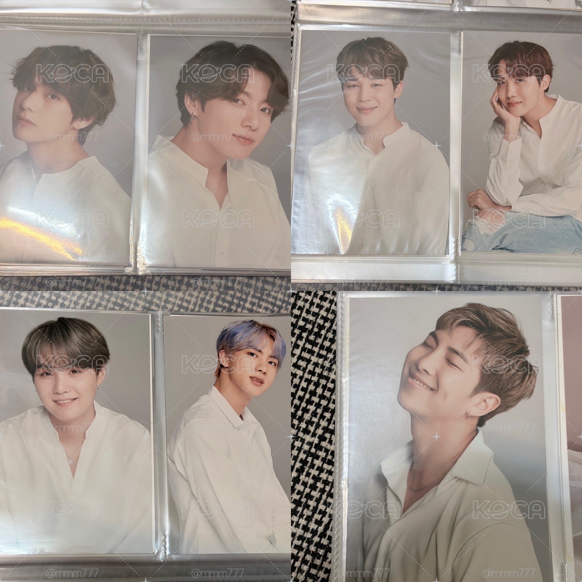 BTS 防彈少年團 六期續會 生寫真一套