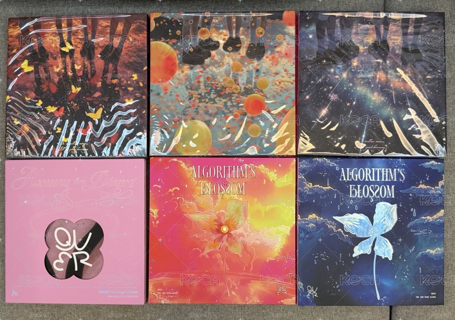 QWER 專輯 退坑售 ，出道專/迷二/迷三整圖售不拆 