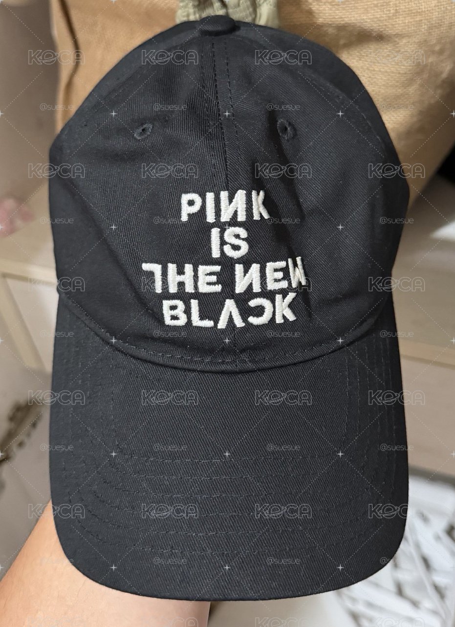 Blackpink fragment 藤原浩 聯名鴨舌帽