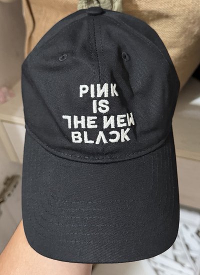Blackpink fragment 藤原浩 聯名鴨舌帽