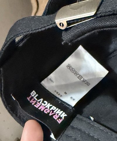 Blackpink fragment 藤原浩 聯名鴨舌帽