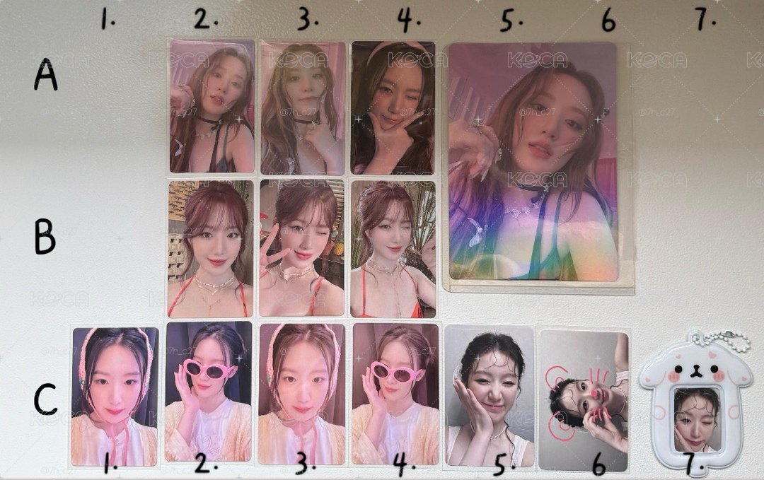 《生病急用錢😷》i-dle 舒華 特典卡