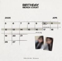 2026 BIRTHDAY MERCH EVENT  Sooin