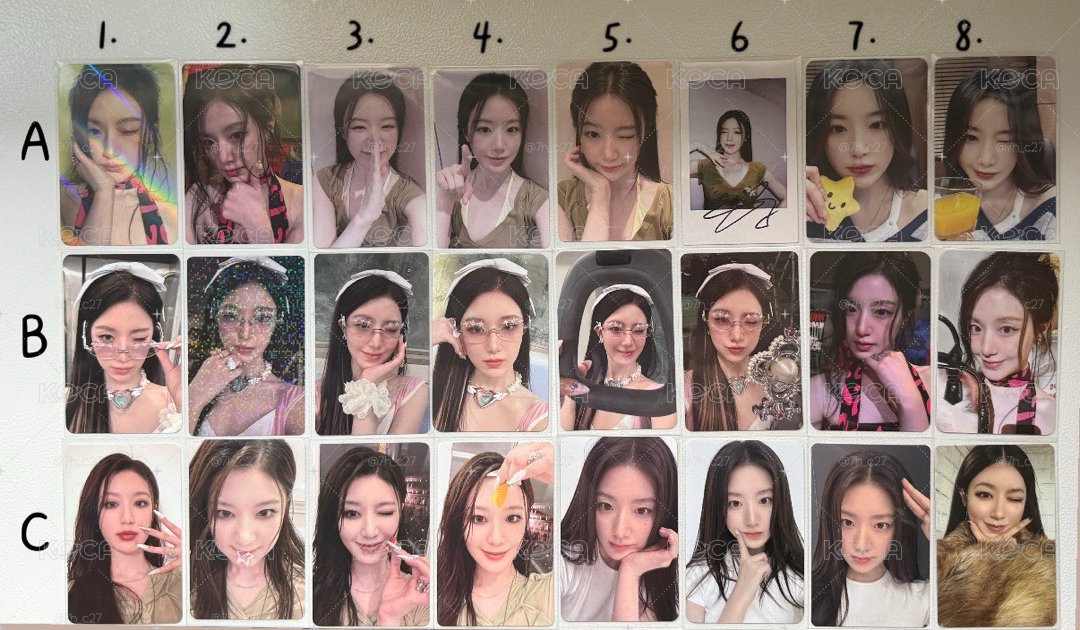 《生病急用錢😷》i-dle 舒華 特典卡