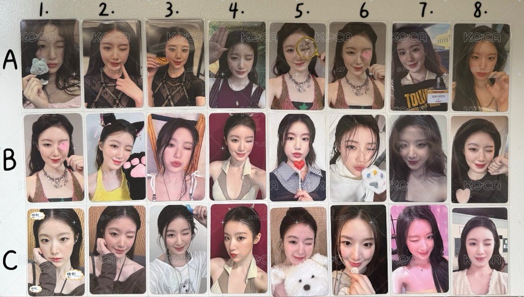 《生病急用錢😷》i-dle 舒華 特典卡