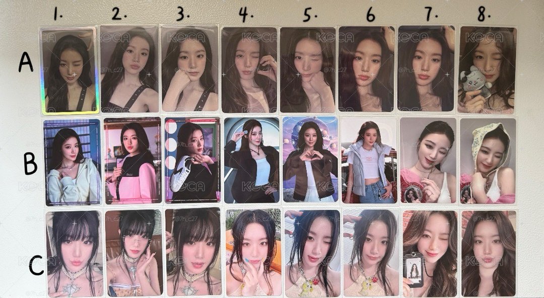 《生病急用錢😷》i-dle 舒華 特典卡
