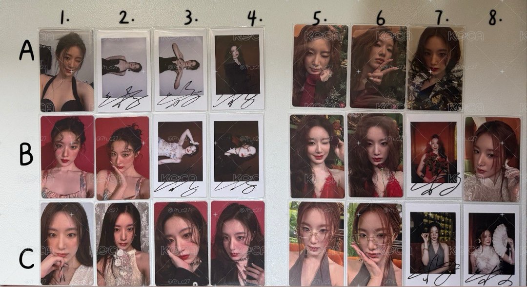《生病急用錢😷》i-dle 舒華 雜誌卡