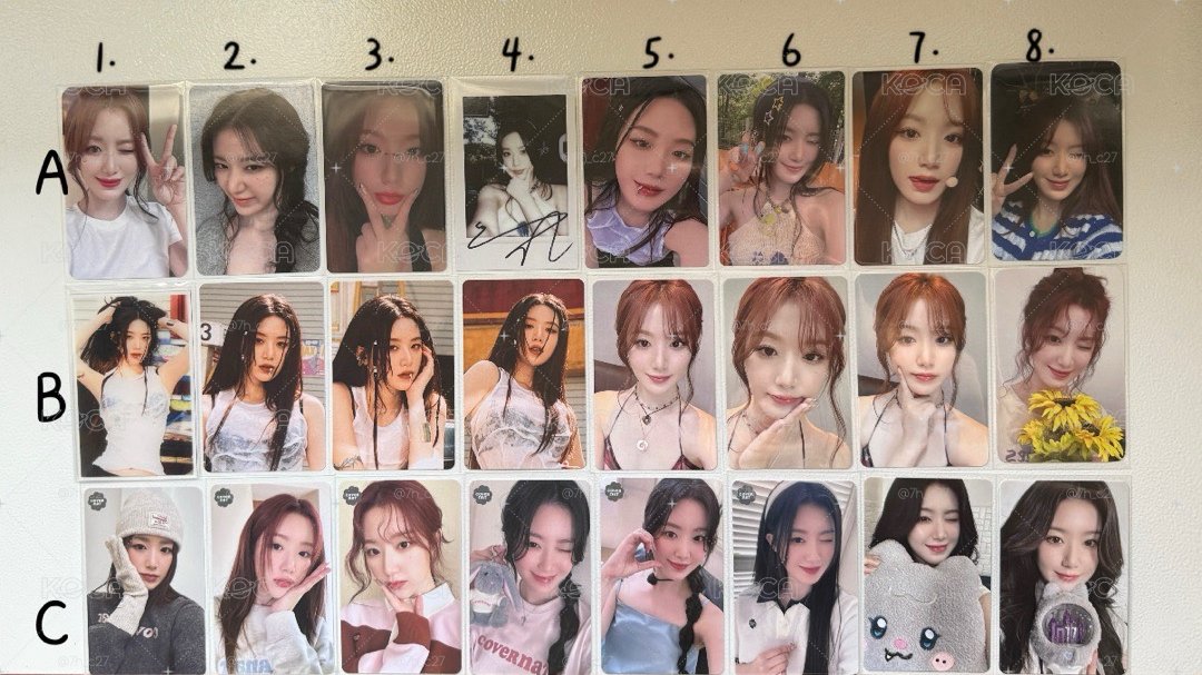 《生病急用錢😷》i-dle 舒華 特典卡