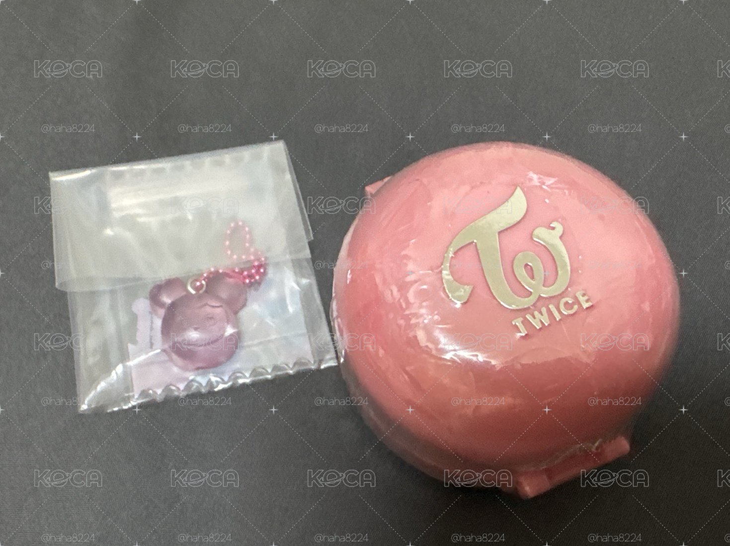 桃戒指+軟糖吊飾