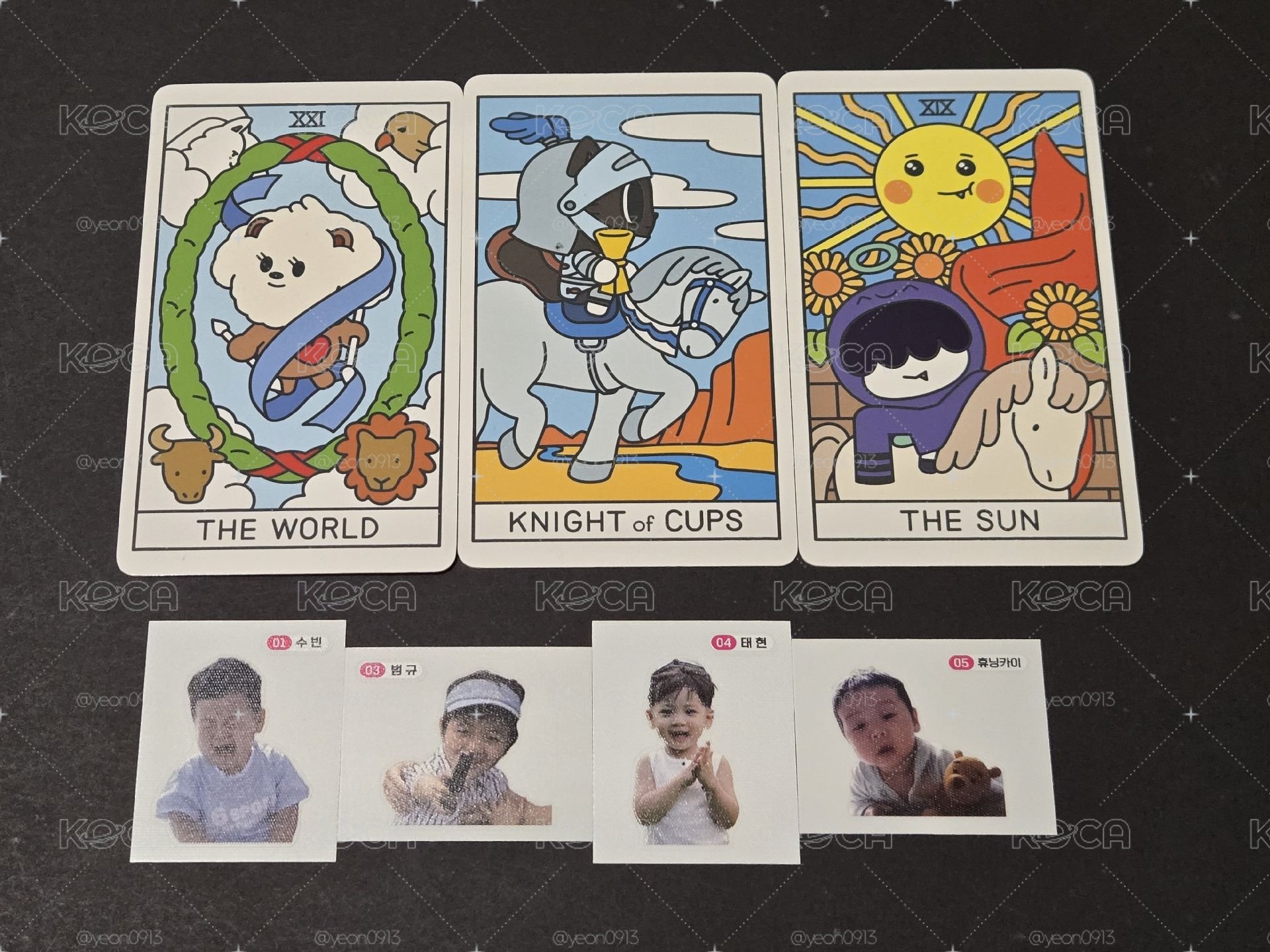 逆應援角巴兔塔羅+寶寶貼紙