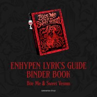ENHYPEN Lyrics Guide Binder Book