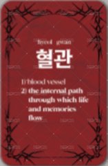 ENHYPEN Lyrics Guide Binder Book 歌詞卡  背面