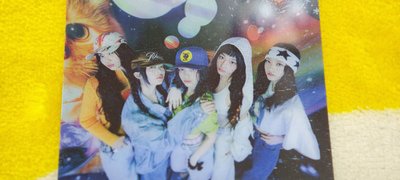 【超稀有5小妹團卡】NewJeans Supernatural HMV通路特典獨家團體卡(流通量極少)