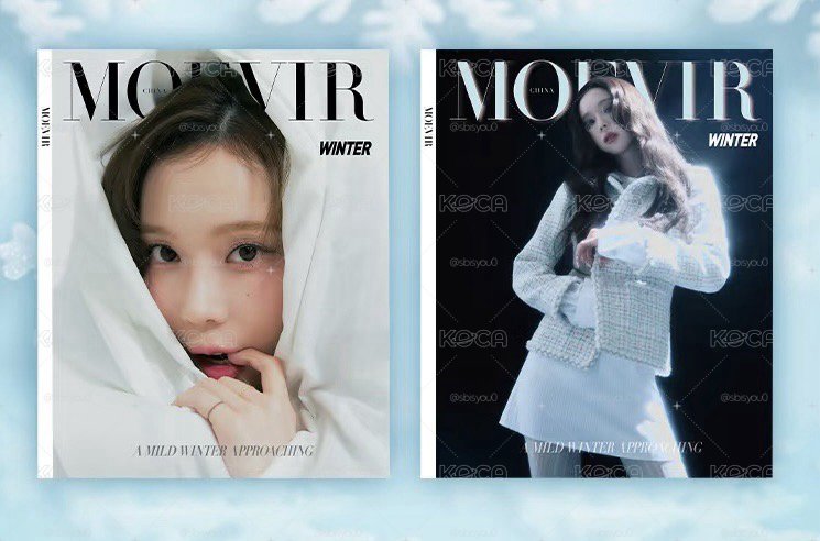冬封面雜誌❄️
