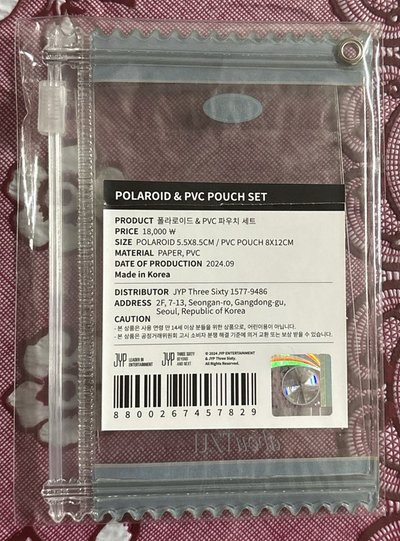 solo迷一拍立得PVC小袋組(無拍立得