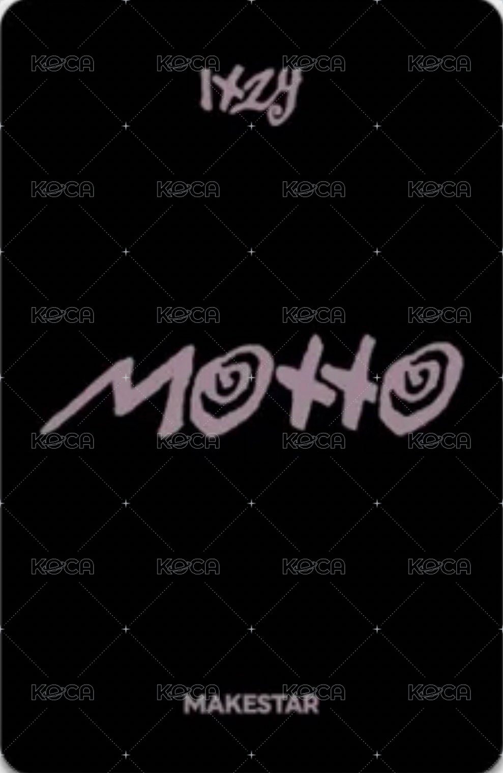Motto ms 東京 2.0 合照 簽售卡 分隊卡 背面