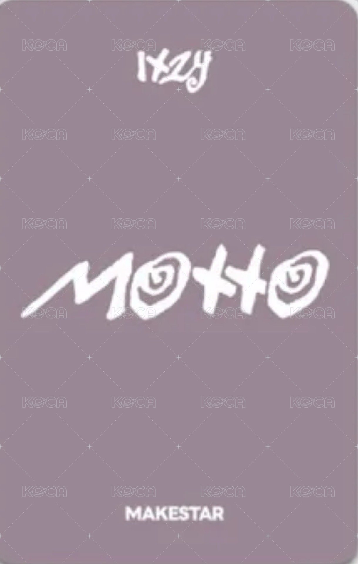 Motto ms 東京 2.0 合照 簽售卡 懟臉照 背面