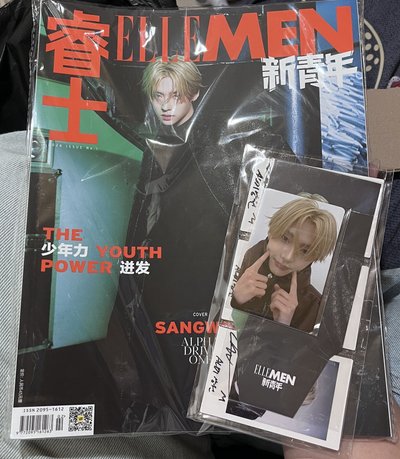 李相沅新青年雜誌全新未拆+後兩張卡