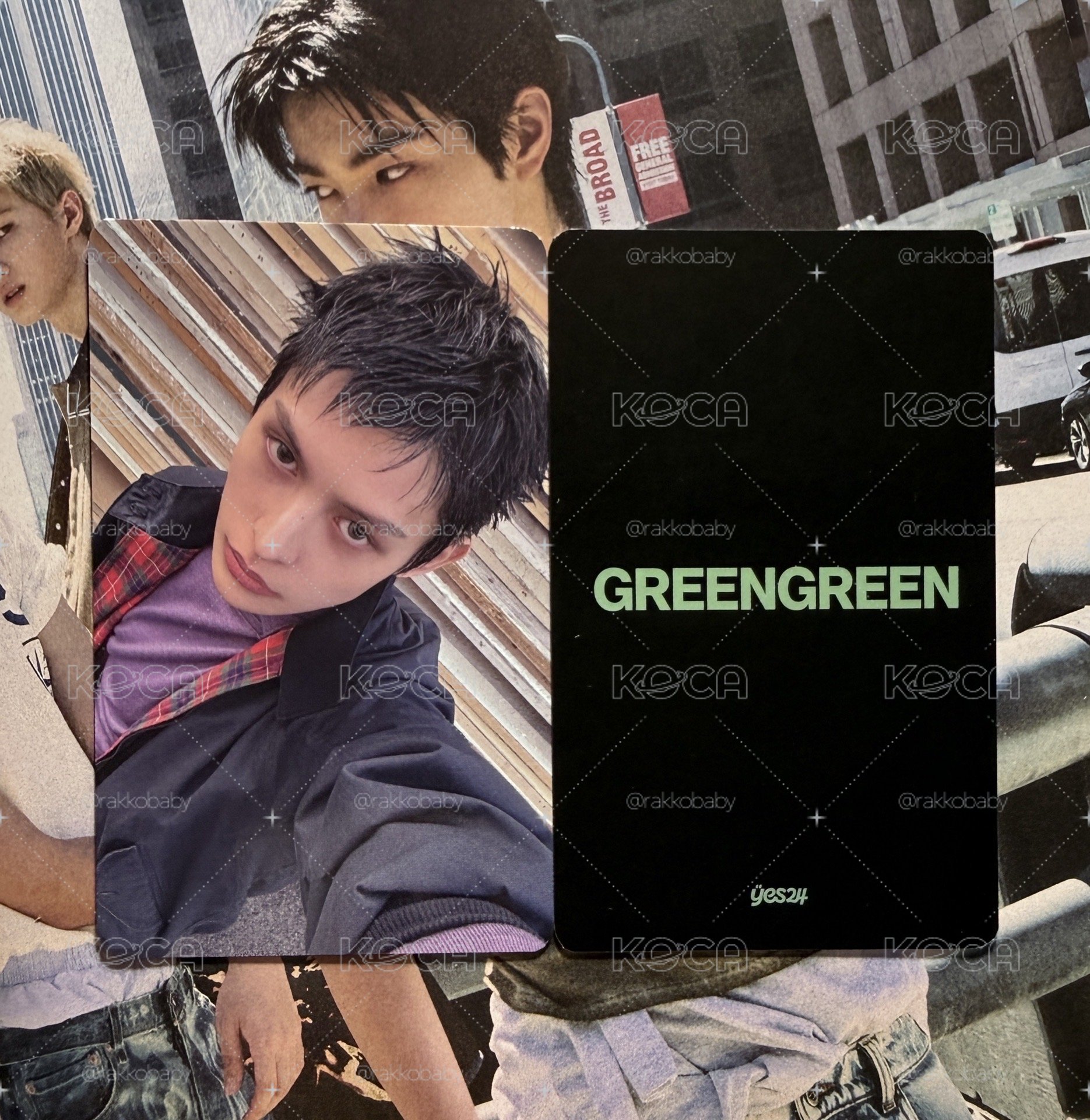 ❇️ 迷二 yes24 阿拉丁 特典卡 趙雨凡