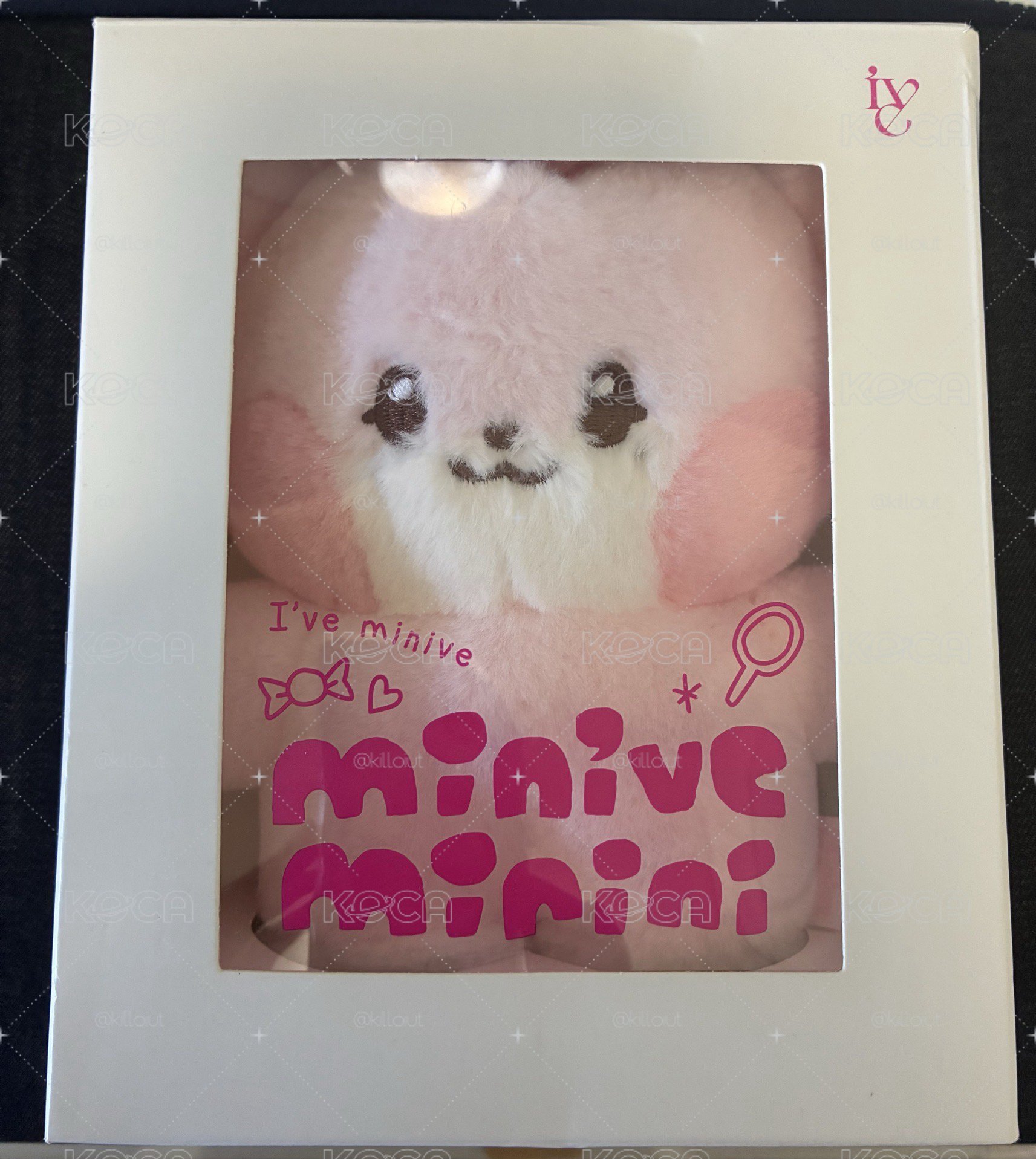 IVE X LINE FRIENDS MINIVE minini Leeseo 瑞盒娃 中娃