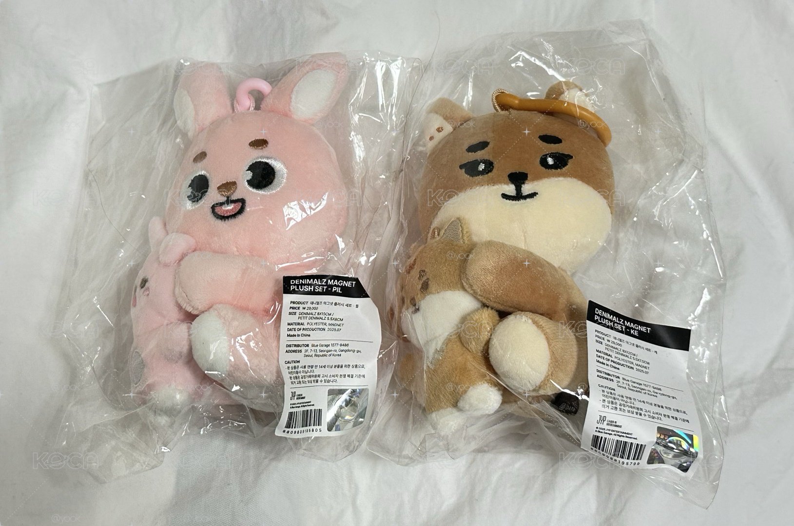 2025飯咪磁鐵抱抱娃🦊🐰