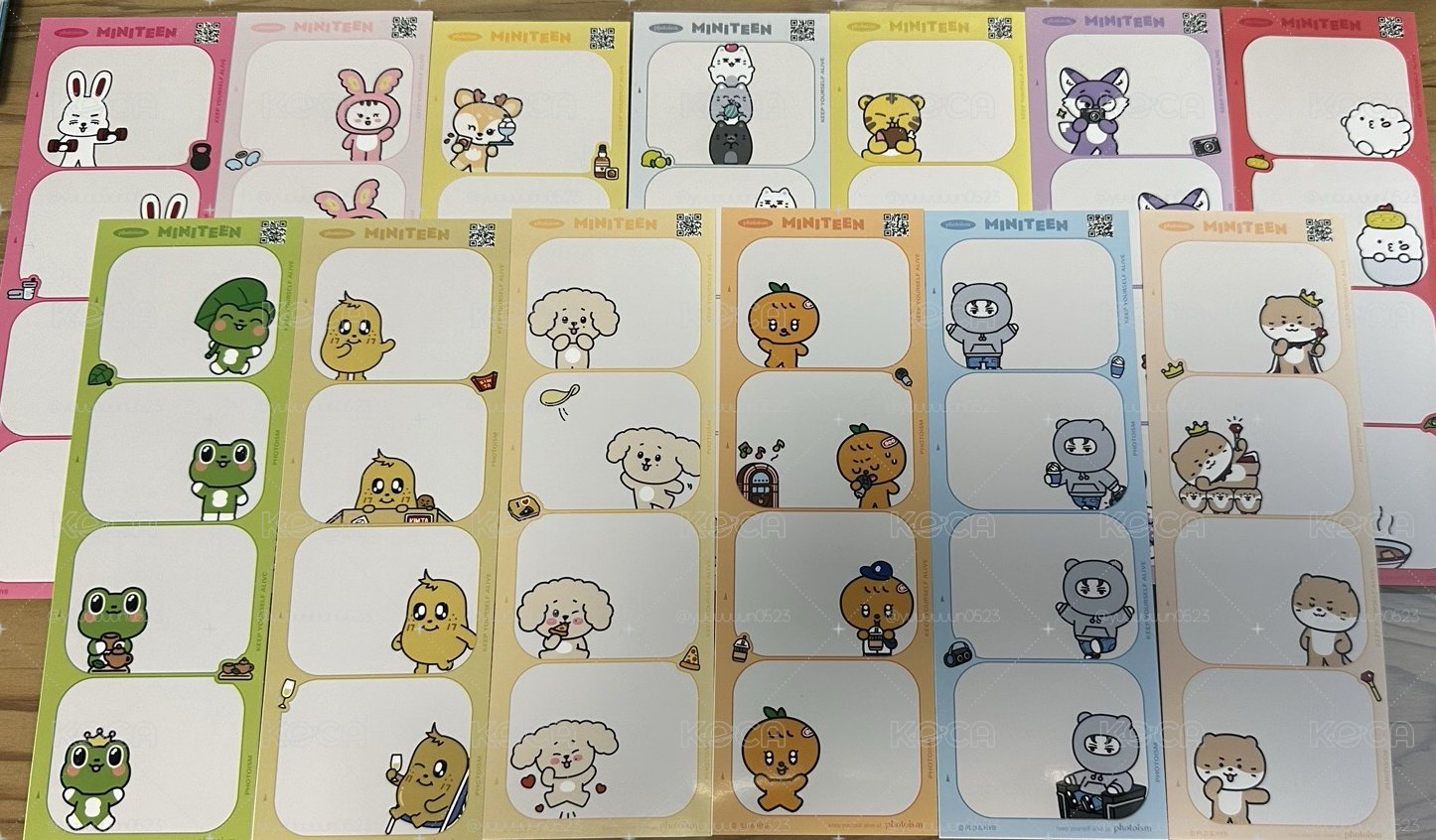 Miniteen 空白人生四格