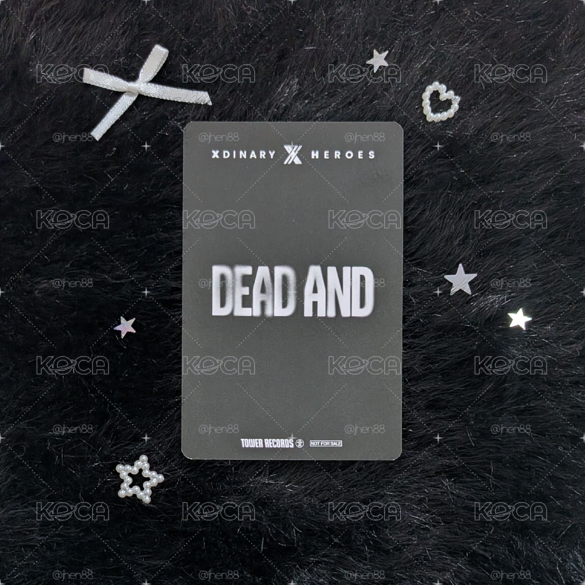 🖤 DEAD AND 塔店澀谷店幸運卡 鴨