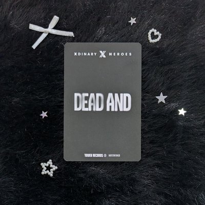 🖤 DEAD AND 塔店澀谷店幸運卡 鴨