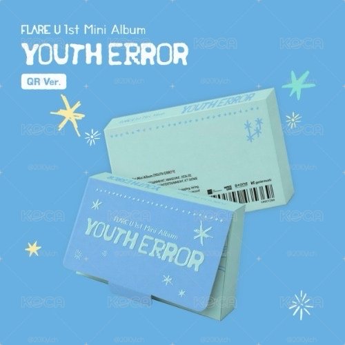全新未拆Flare U 迷你一輯 YOUTH ERROR QR專