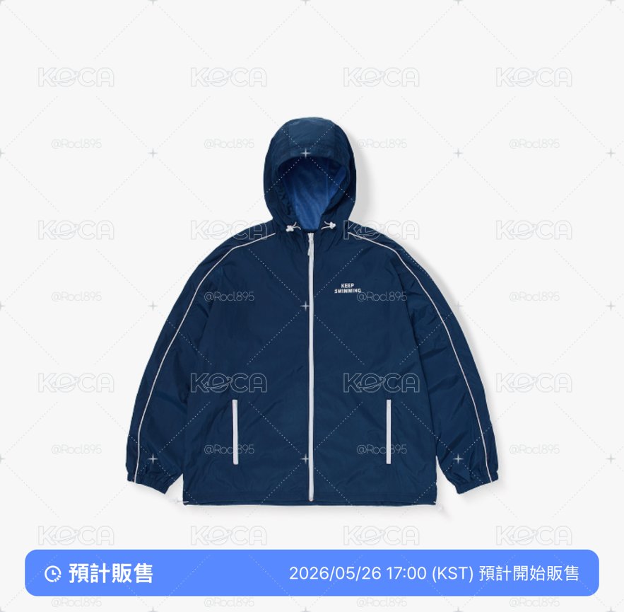 SWIM 泳隊外套(免二補）
