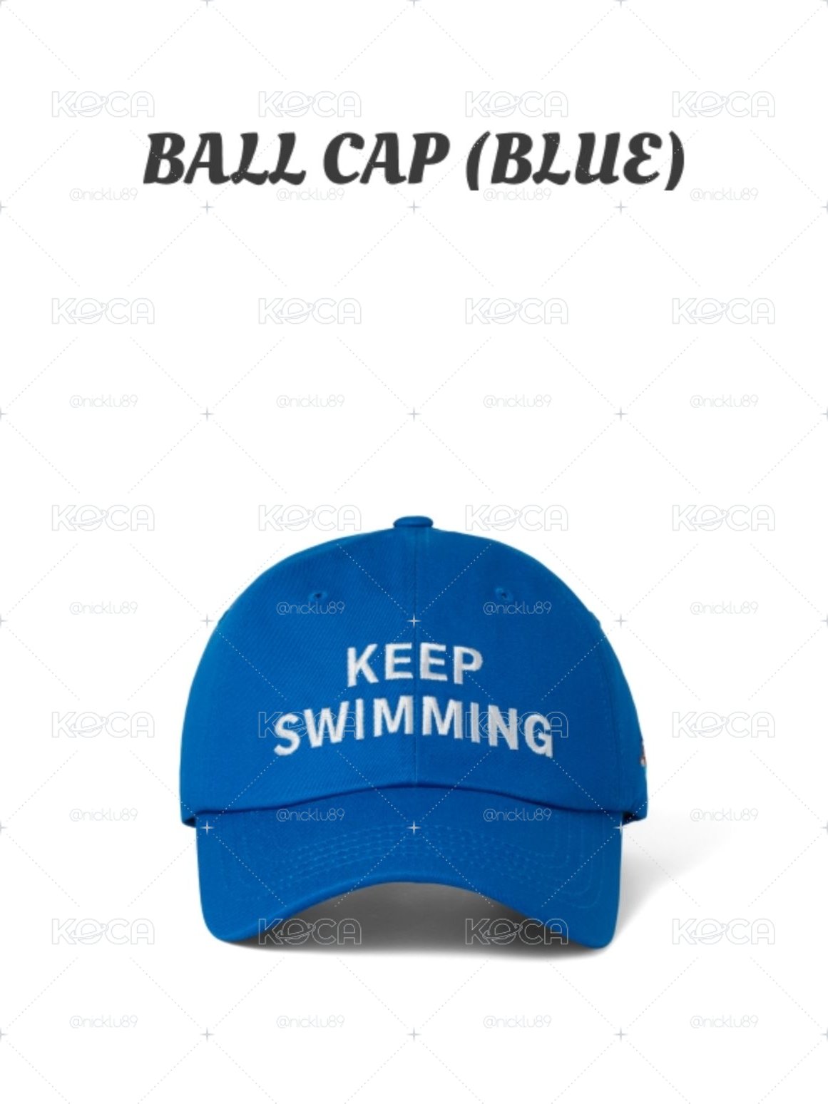 藍色帽子 Ball Cap (BLUE)