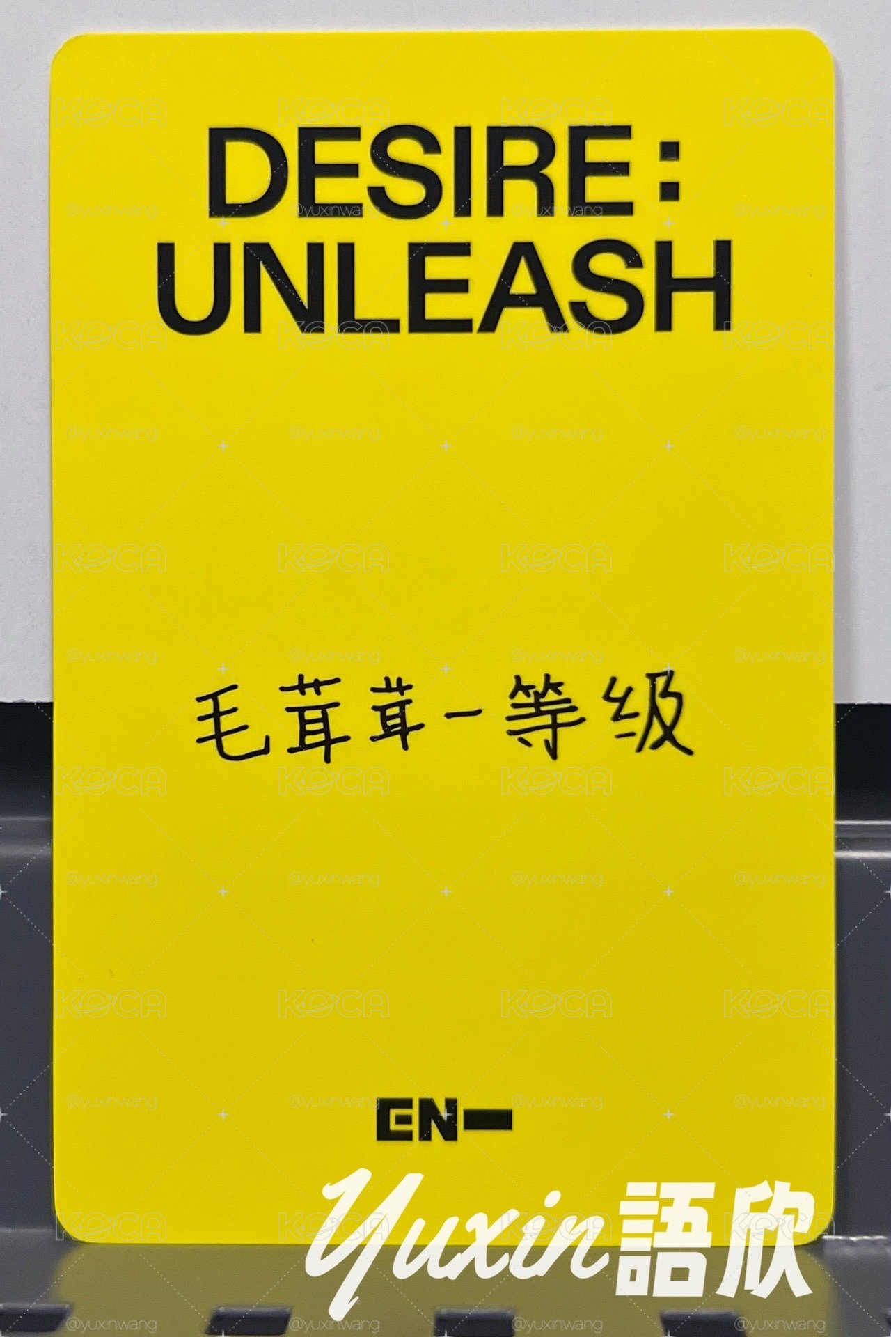現貨✅ ENHYPEN 禎元 DESIRE : UNLEASH 專輯 一直娛 yzy 特典 小卡